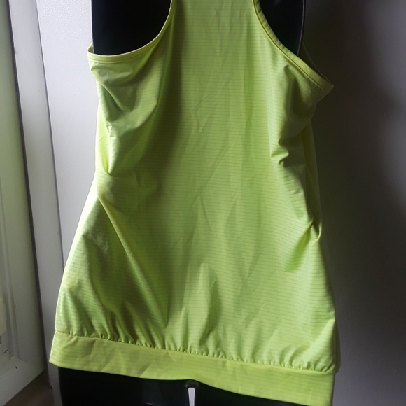 2 Gap Fit Neon Racer Back Tanks - Picture 3 of 6